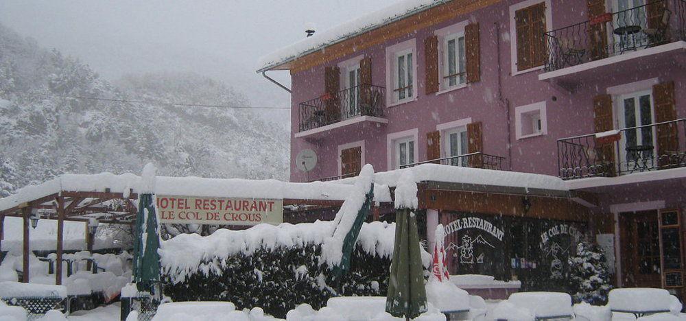 Hotel Du Col De Crous Péone Exterior foto