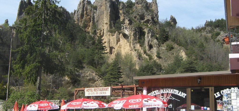 Hotel Du Col De Crous Péone Exterior foto